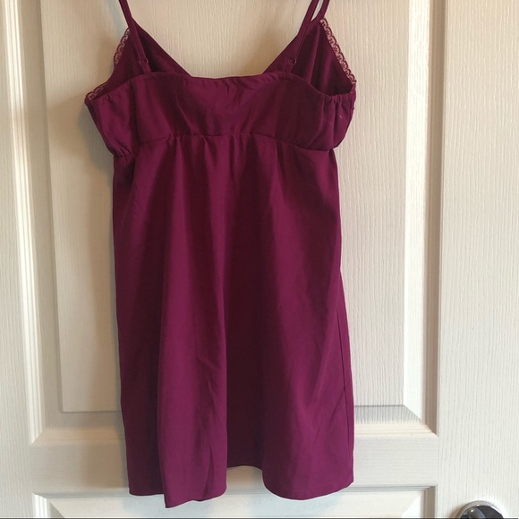 Women’s Roxy Tank Top Dark Pink - Picture 4 of 4